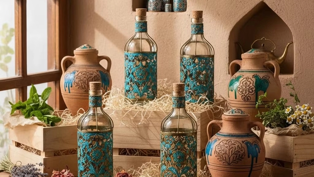 صادرات عرقیات گیاهی و گلاب ممتاز به کشورهای منطقه صادرات عرقیات گیاهی و گلاب ممتاز به کشورهای منطقه